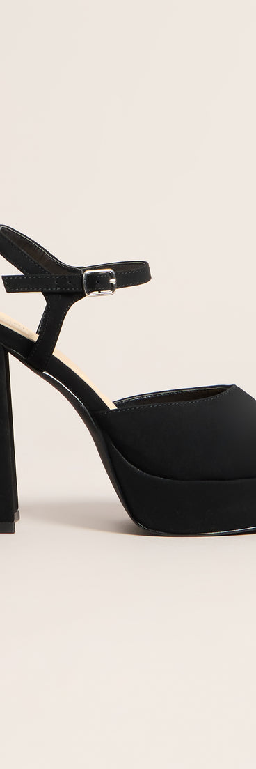 High Standards Platform Block Heels