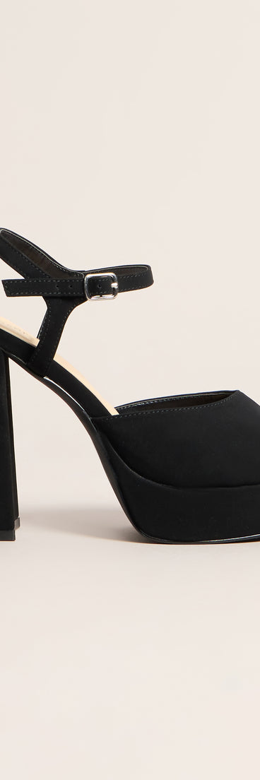 High Standards Platform Block Heels
