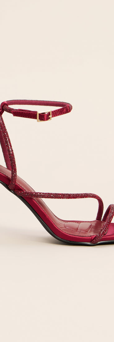 Flirting With Glam Rhinestone Stilettos