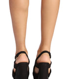 Next Level Strap Platform Heels