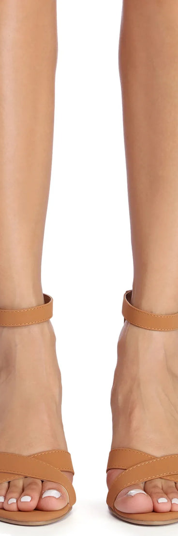 Simply Stylish Strappy Heels