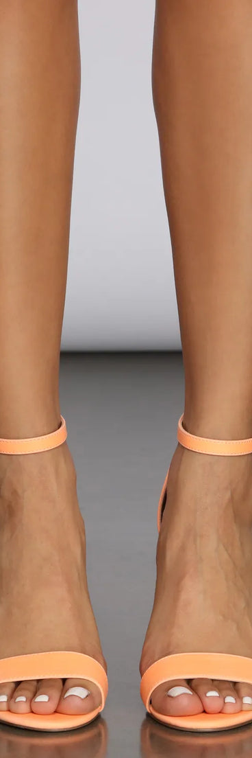 Glow-In-The-Dark Block Heels