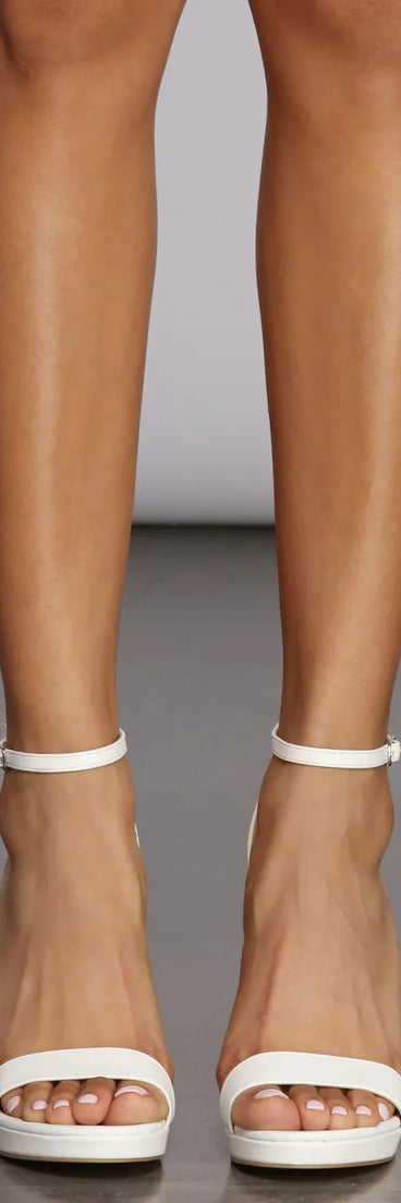 Essential Suede Platform Heels