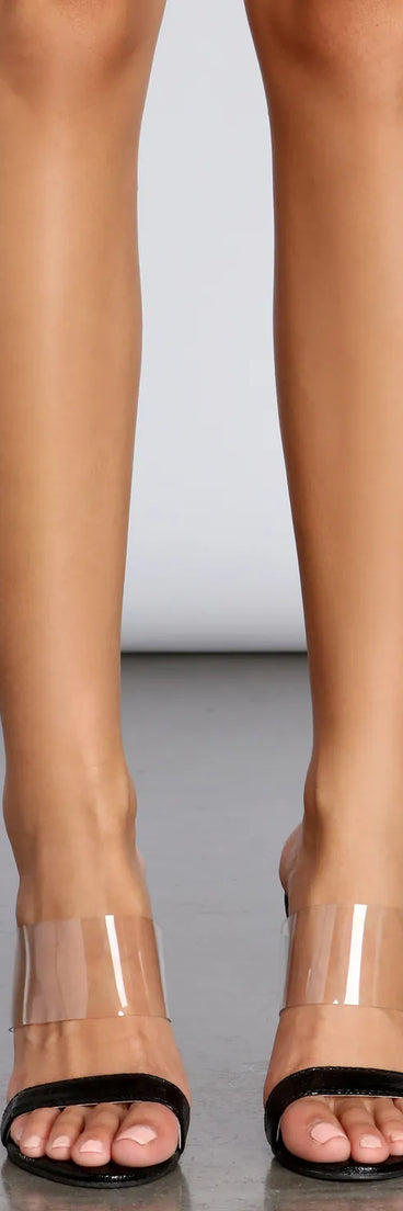 Straight Fire Strappy Mules