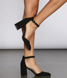 Ms. D'Orsay Suede Pumps