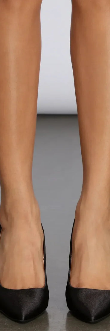 Miss Congeniality Lycra Pumps