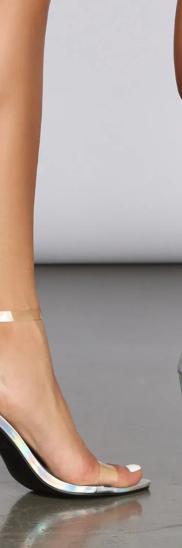 For The Gram Holographic Stilettos