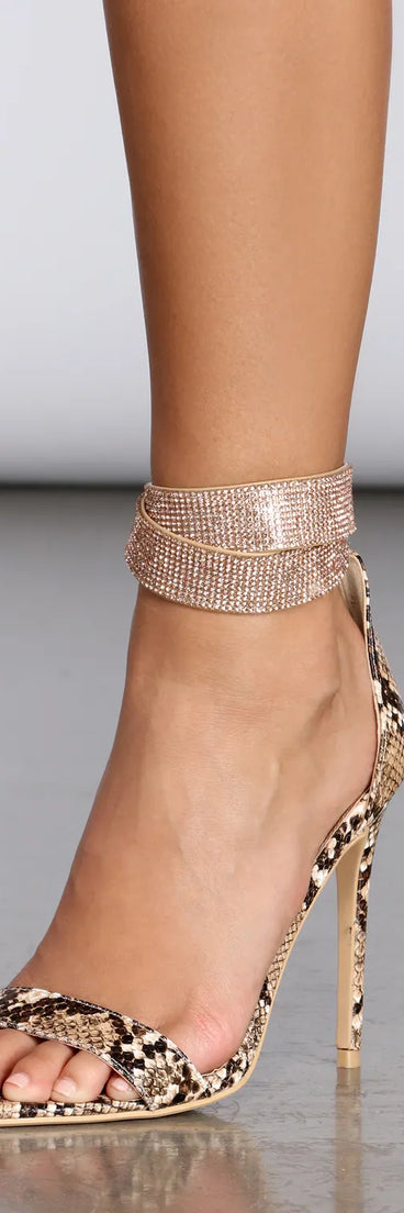 Rattle Me Up Stiletto Heels