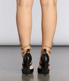 Azalea Wang Snake Charmer Stiletto Heels