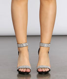 Live For The Shine Rhinestone Heels