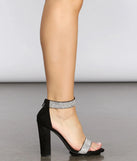 Live For The Shine Rhinestone Heels