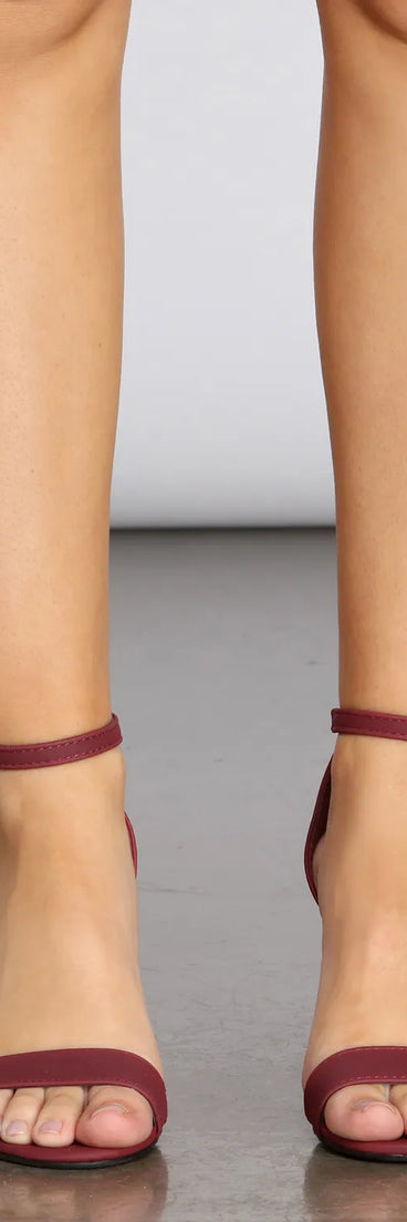 Dance The Night Away Low Block Heels