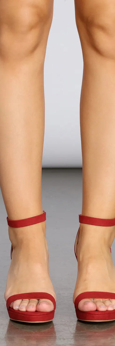 Oh Hi There Platform Stiletto Heels