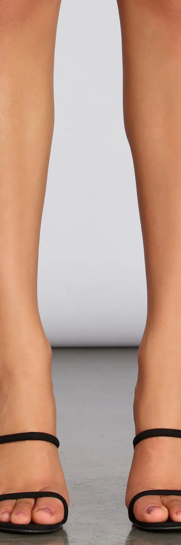 Flirtatious Feelings Stiletto Mules