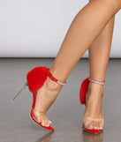 Executive Level Glam Fur Stiletto Heels