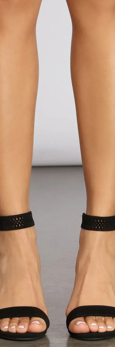 Step Above The Rest Simple Block Heels