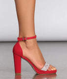 Can't Help But Stare Platform Rhinestone Heels