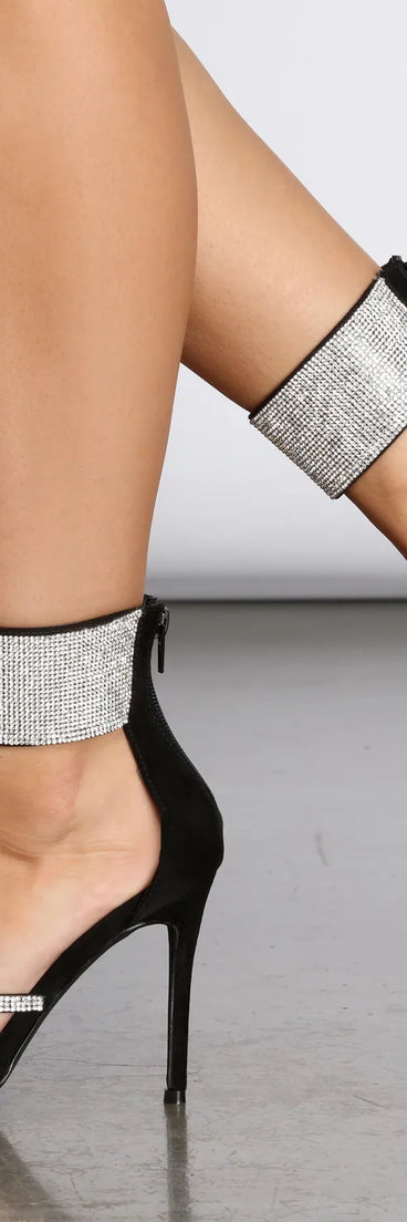 No Other Woman Rhinestone Stiletto Heels