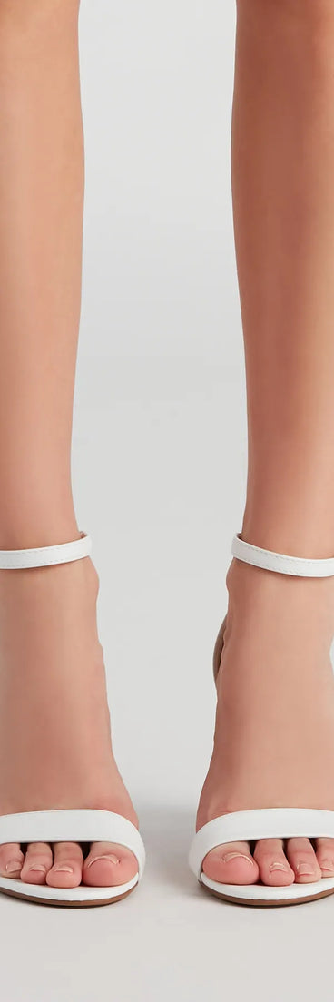 The Everyday Faux Leather Low Block Heel