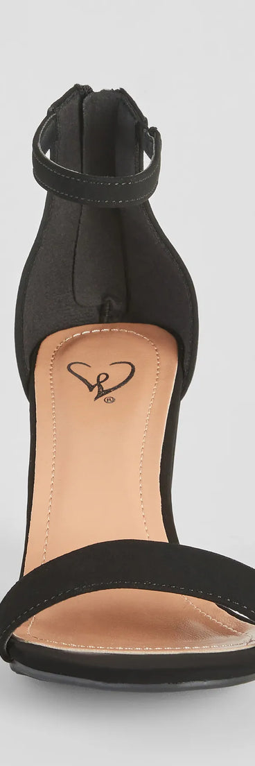 Smooth And Sleek Block Heels