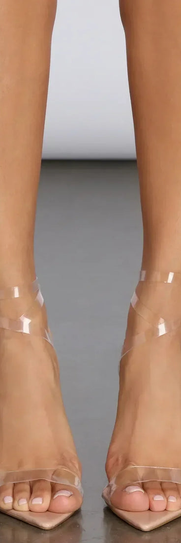 Wrapped Up Stiletto Heels