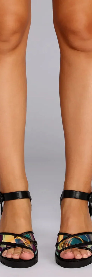 Make It Trendy Platform Heels