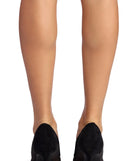 Meshy Moves Stiletto Pump