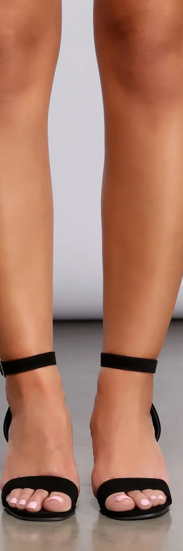 Strut Like You Mean It Block Heels