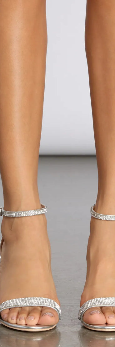 Bring The Bling Stiletto Heels