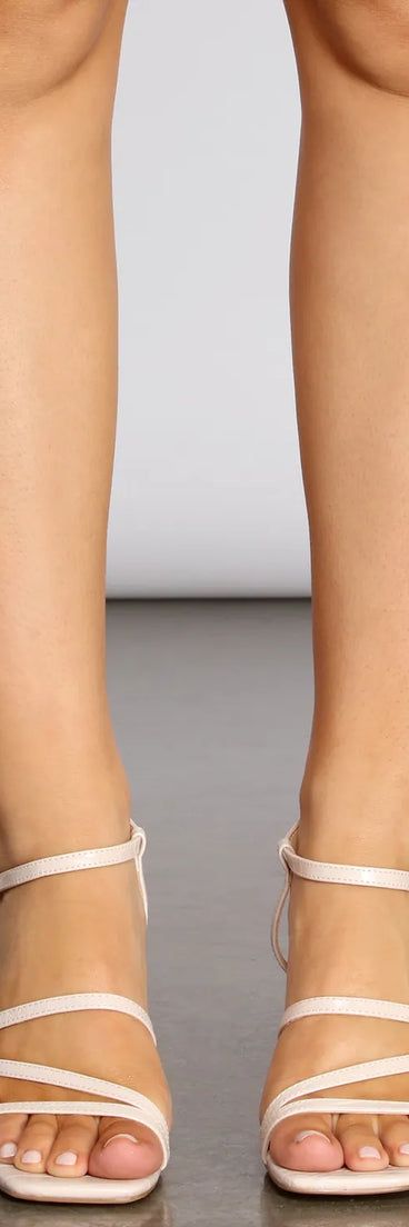 Sultry Moments Square Toe Heels