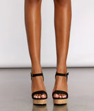 Summer Lovin' Cork Platform Heels