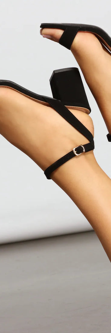 Keep It Classic Block Heels