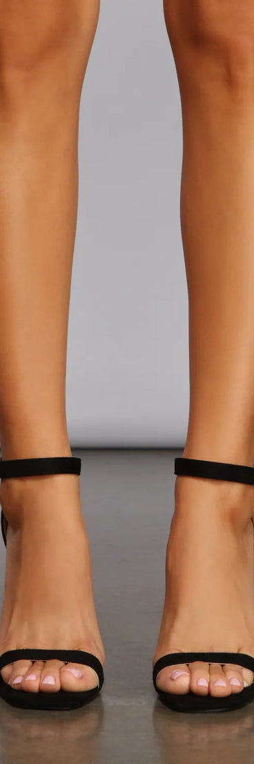 Major Must-Have Square Toe Block Heels