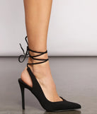 Wrapped In Elegance Poiny Heels