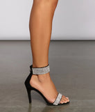Rhinestone Glitz Stiletto Heels