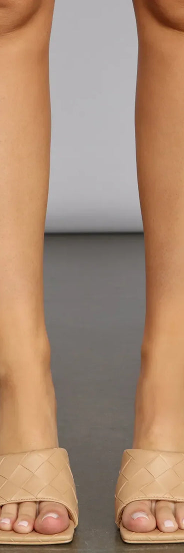 Elevated Style Faux Leather Stiletto Mules