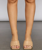 Elevated Style Faux Leather Stiletto Mules