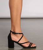 Classic And Chic Square Toe Block Heels