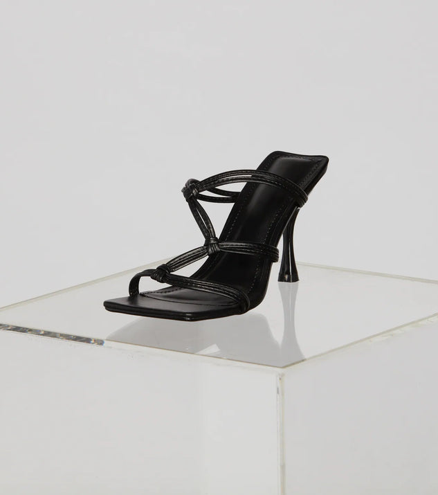 Trendy-Chic Stiletto Mules