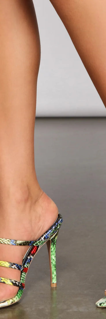 Fashion Vixen Stiletto Mules