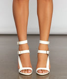 Showstopping Strappy Stiletto Heels
