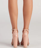 Stepping Out Patent Leather Heels