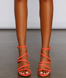 Chic Beauty Asymmetrical Faux Suede Block Heel
