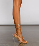 Strut It Out Strappy Stiletto Heels