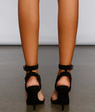 Strappy & Sassy T-Strap Stiletto Heels