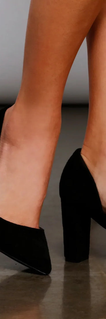 Forever Chic Pointed Toe Pumps