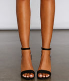 On Those Basic Vibes Low Block Heel