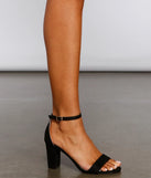 On Those Basic Vibes Low Block Heel