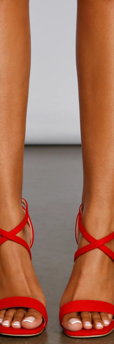 Glitz and Glow Rhinestone Heels