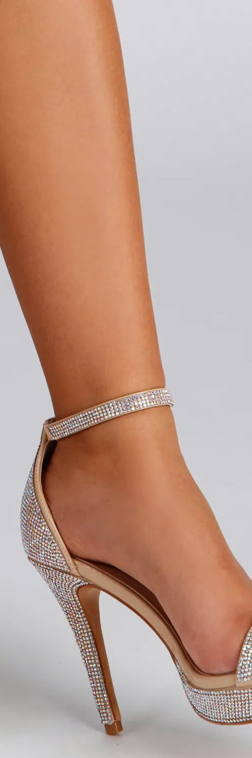 Twinkle Rhinestone Stiletto Heels